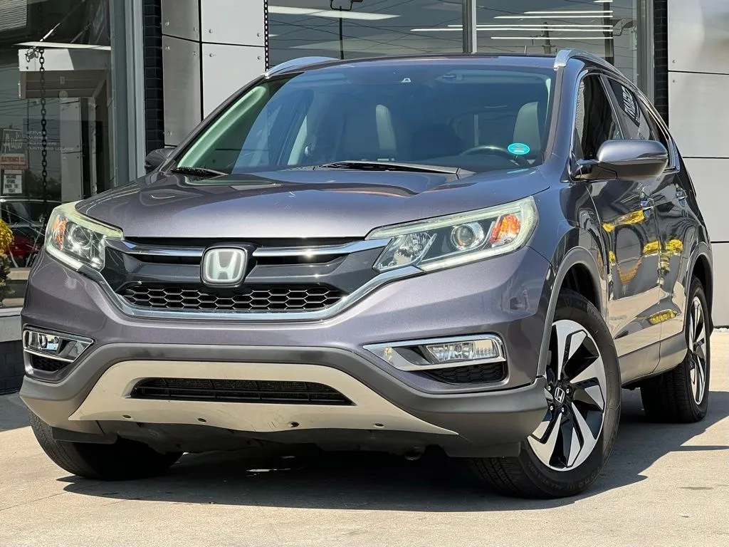 Silver 2015 Honda CR-V Touring for sale in Indianapolis, IN