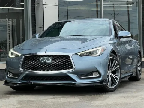 Blue 2017 INFINITI Q60 3.0t Premium for sale in Indianapolis, IN