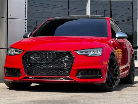 Red 2018 Audi S4 3.0T Premium Plus for sale in Indianapolis, IN