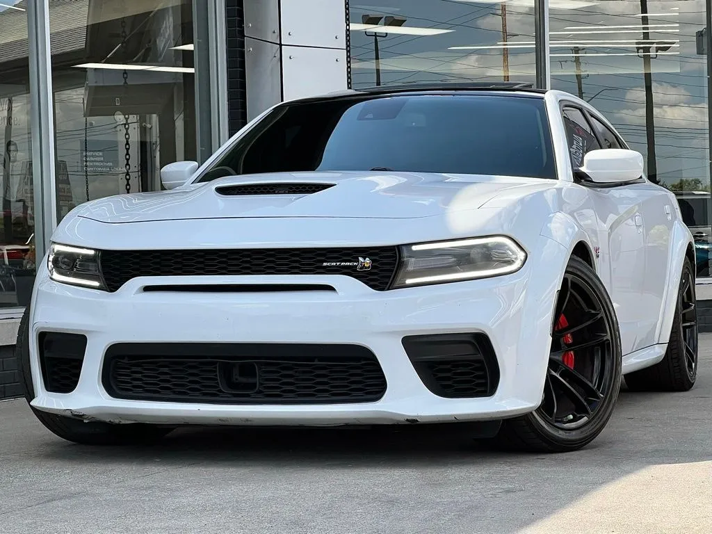 White 2021 Dodge Charger R/T Scat Pack Widebody for sale in Indianapolis, IN