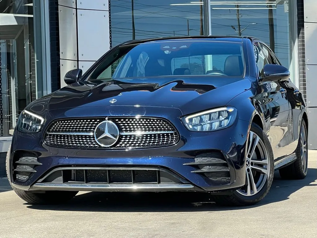 Blue 2022 Mercedes-Benz E-Class E 350 for sale in Indianapolis, IN