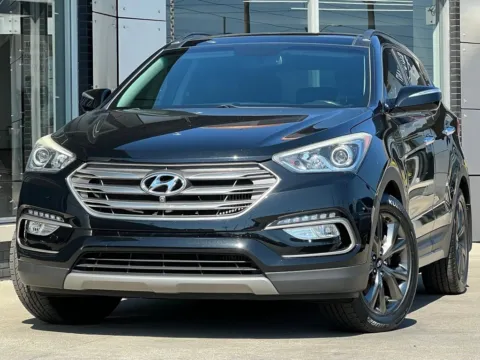 Black 2018 Hyundai Santa Fe Sport 2.0T Ultimate for sale in Indianapolis, IN