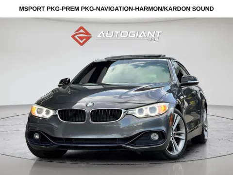 Gray 2015 BMW 4 Series 435i Gran Coupe for sale in Indianapolis, IN
