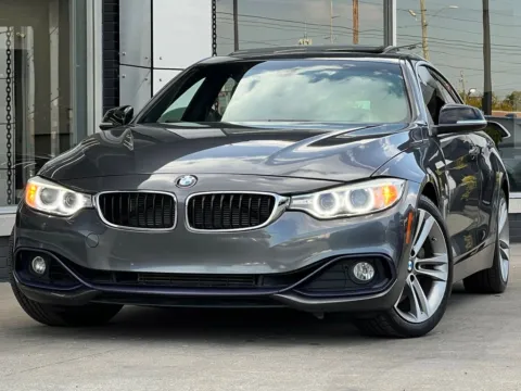 Gray 2015 BMW 4 Series 435i Gran Coupe for sale in Indianapolis, IN