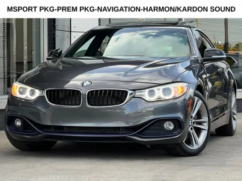 Gray 2015 BMW 4 Series 435i Gran Coupe for sale in Indianapolis, IN