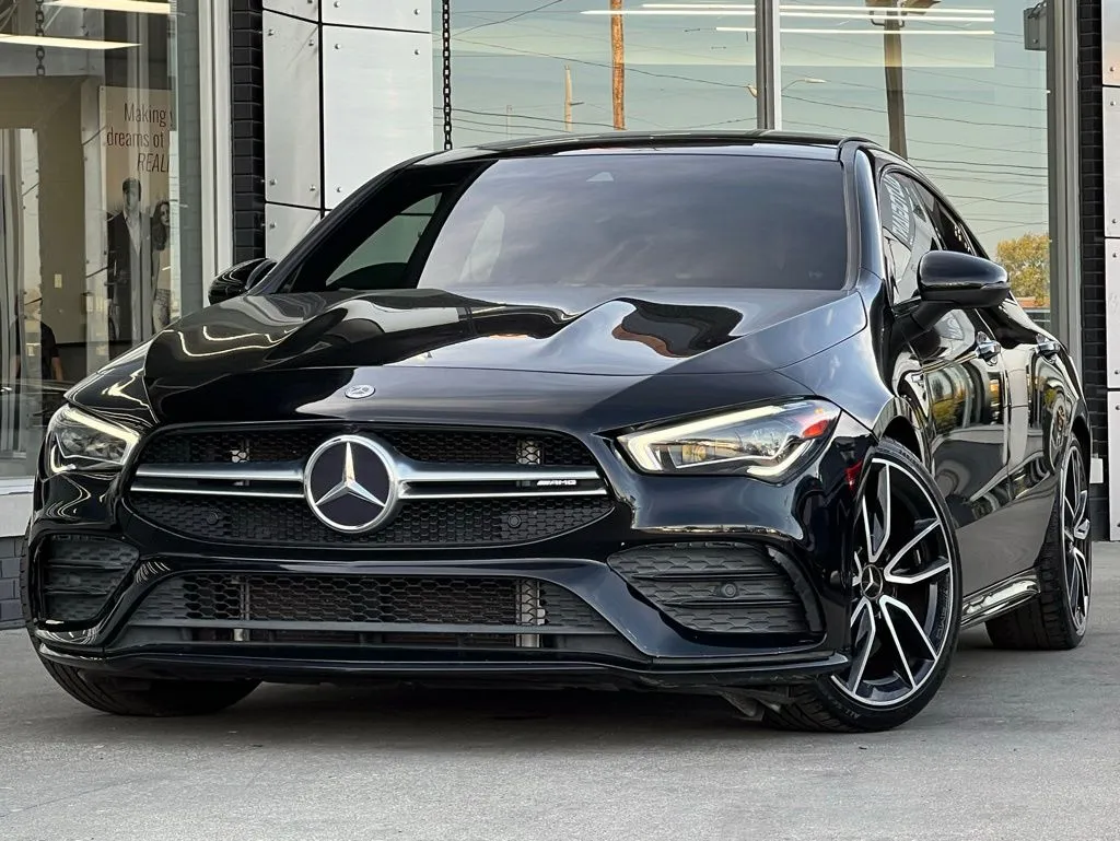 Black 2021 Mercedes-Benz CLA 35 AMG for sale in Indianapolis, IN