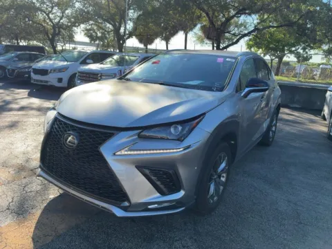Gray 2021 Lexus NX 300 F Sport for sale in Indianapolis, IN