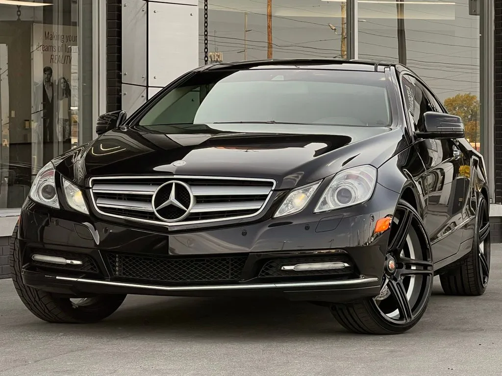 Black 2012 Mercedes-Benz E-Class E 350 for sale in Indianapolis, IN