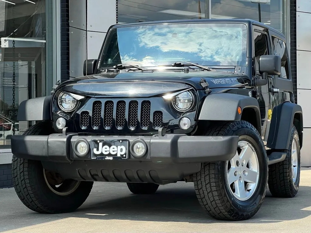 Black 2013 Jeep Wrangler Sport for sale in Indianapolis, IN