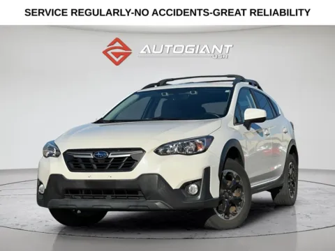 White 2021 Subaru Crosstrek Premium for sale in Indianapolis, IN