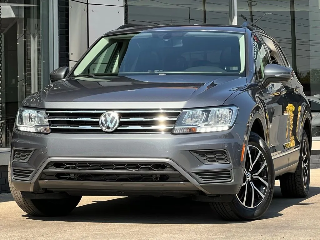 Gray 2021 Volkswagen Tiguan 2.0T SE for sale in Indianapolis, IN