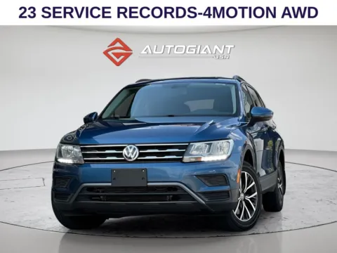 Blue 2019 Volkswagen Tiguan 2.0T SE for sale in Indianapolis, IN