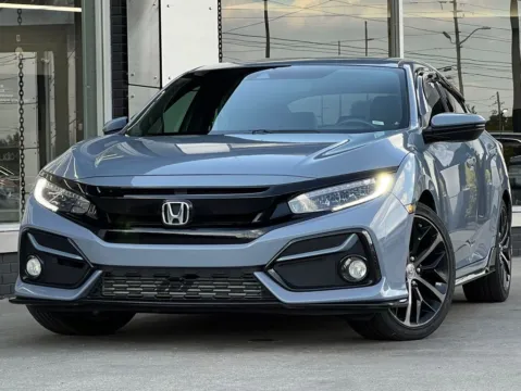 Gray 2020 Honda Civic Sport Touring for sale in Indianapolis, IN