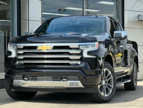 Black 2024 Chevrolet Silverado 1500 High Country for sale in Indianapolis, IN
