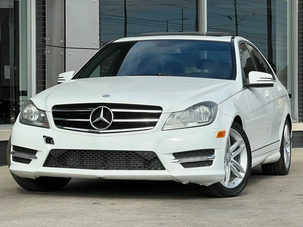 White 2014 Mercedes-Benz C-Class C 250 for sale in Indianapolis, IN
