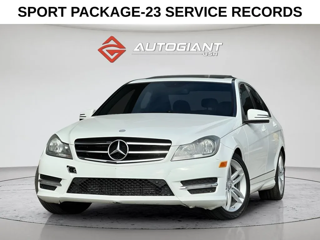 White 2014 Mercedes-Benz C-Class C 250 for sale in Indianapolis, IN