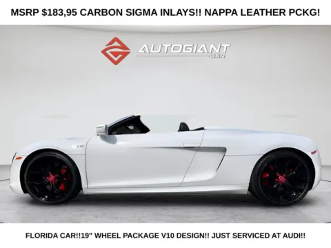 Another view of 2014 Audi R8 5.2 for sale in Indianapolis, IN at AutoGiant USA Indianapolis