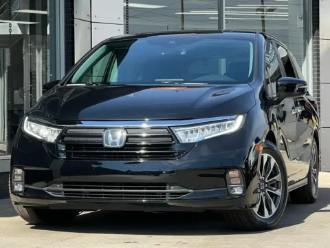 Black 2021 Honda Odyssey EX-L for sale in Indianapolis, IN