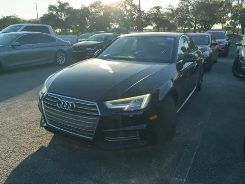 Black 2017 Audi A4 2.0T Premium Plus for sale in Indianapolis, IN