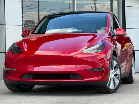 Red 2022 Tesla Model Y Long Range for sale in Indianapolis, IN