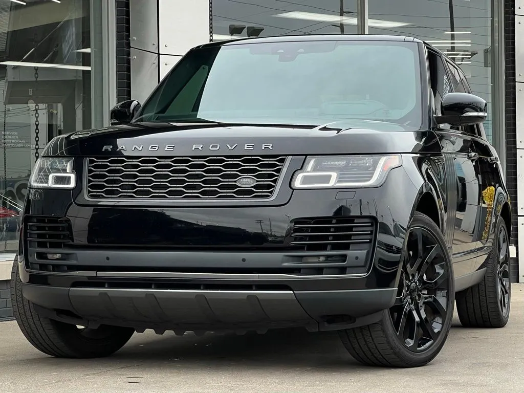Black 2019 Land Rover Range Rover 3.0L V6 Supercharged for sale in Indianapolis, IN