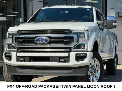 White 2022 Ford F-250SD Platinum for sale in Indianapolis, IN