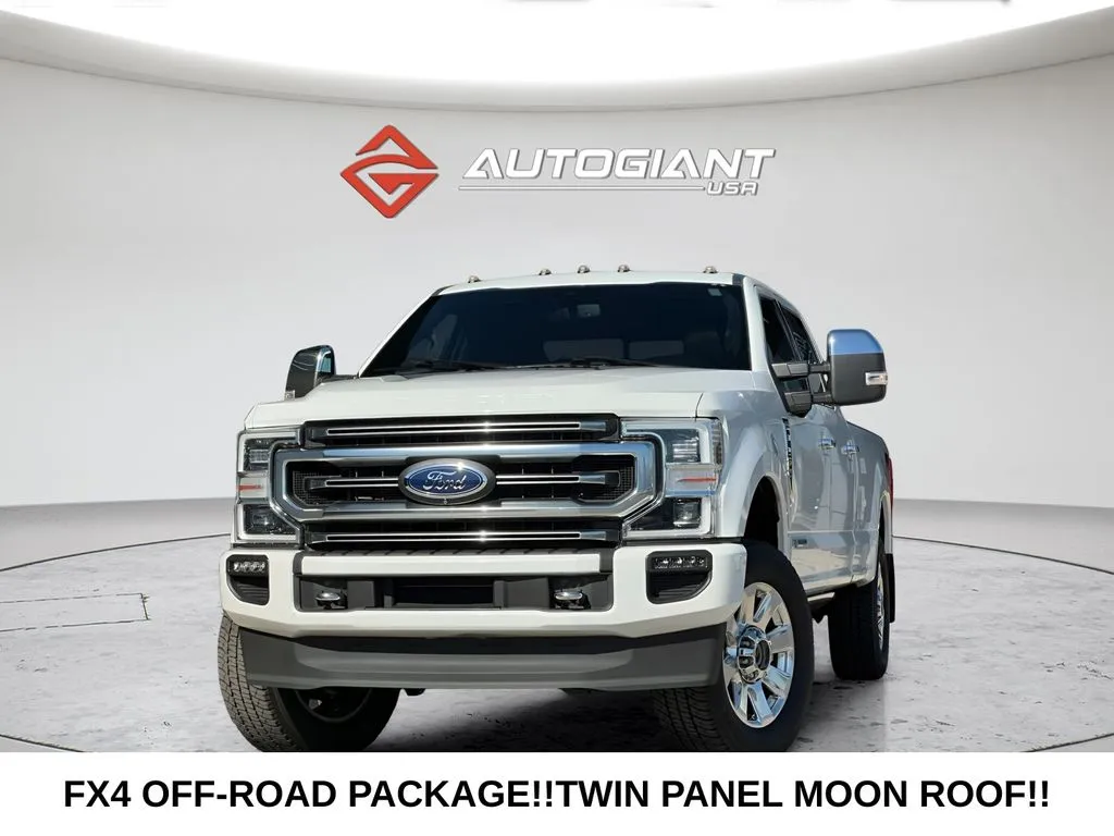 White 2022 Ford F-250SD Platinum for sale in Indianapolis, IN