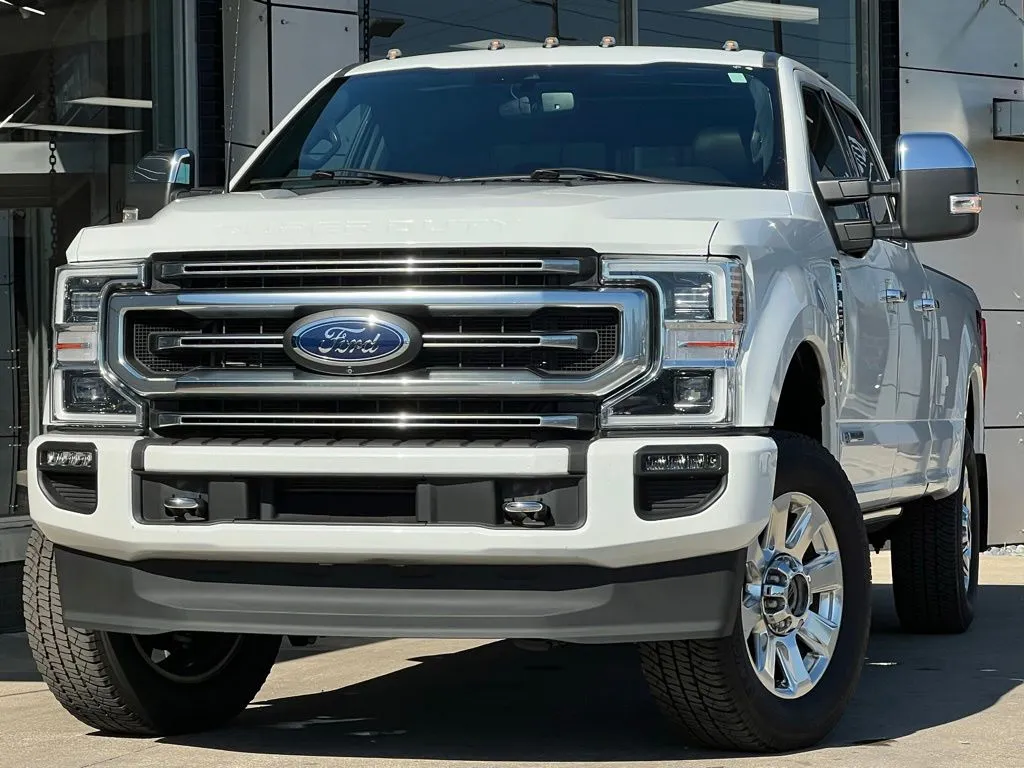 White 2022 Ford F-250SD Platinum for sale in Indianapolis, IN