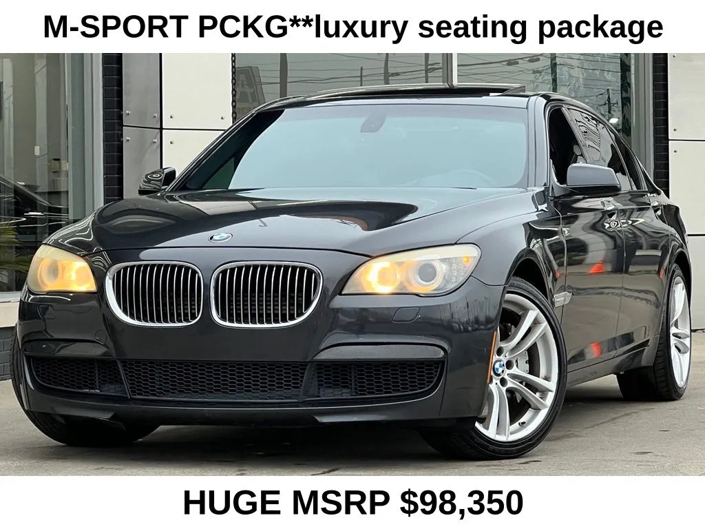 Gray 2012 BMW 7 Series 750Li for sale in Indianapolis, IN