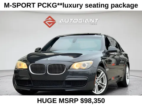 Gray 2012 BMW 7 Series 750Li for sale in Indianapolis, IN