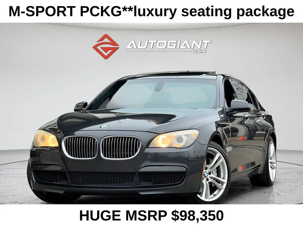 2012 BMW 7 Series 750i