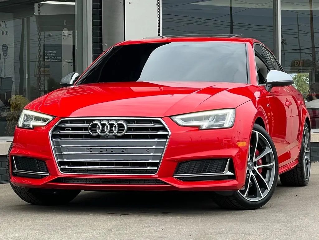 Red 2018 Audi S4 3.0T Prestige for sale in Indianapolis, IN
