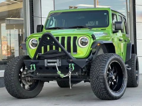 Green 2018 Jeep Wrangler Unlimited Rubicon for sale in Indianapolis, IN