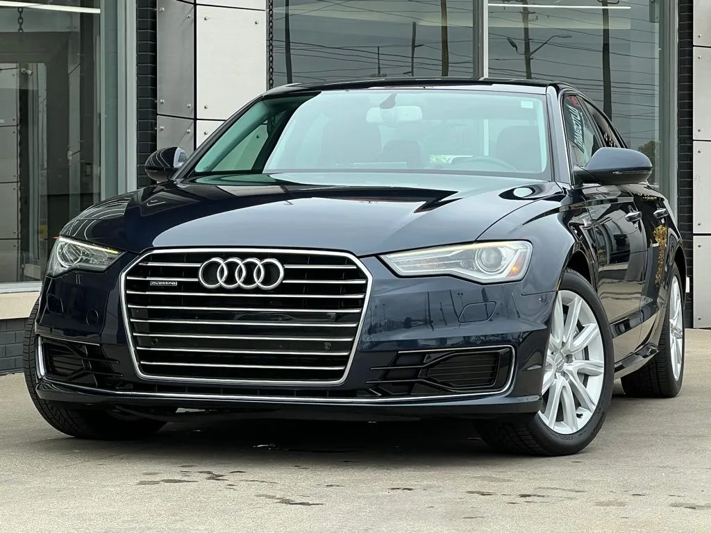 Gray 2016 Audi A6 3.0T Premium Plus for sale in Indianapolis, IN