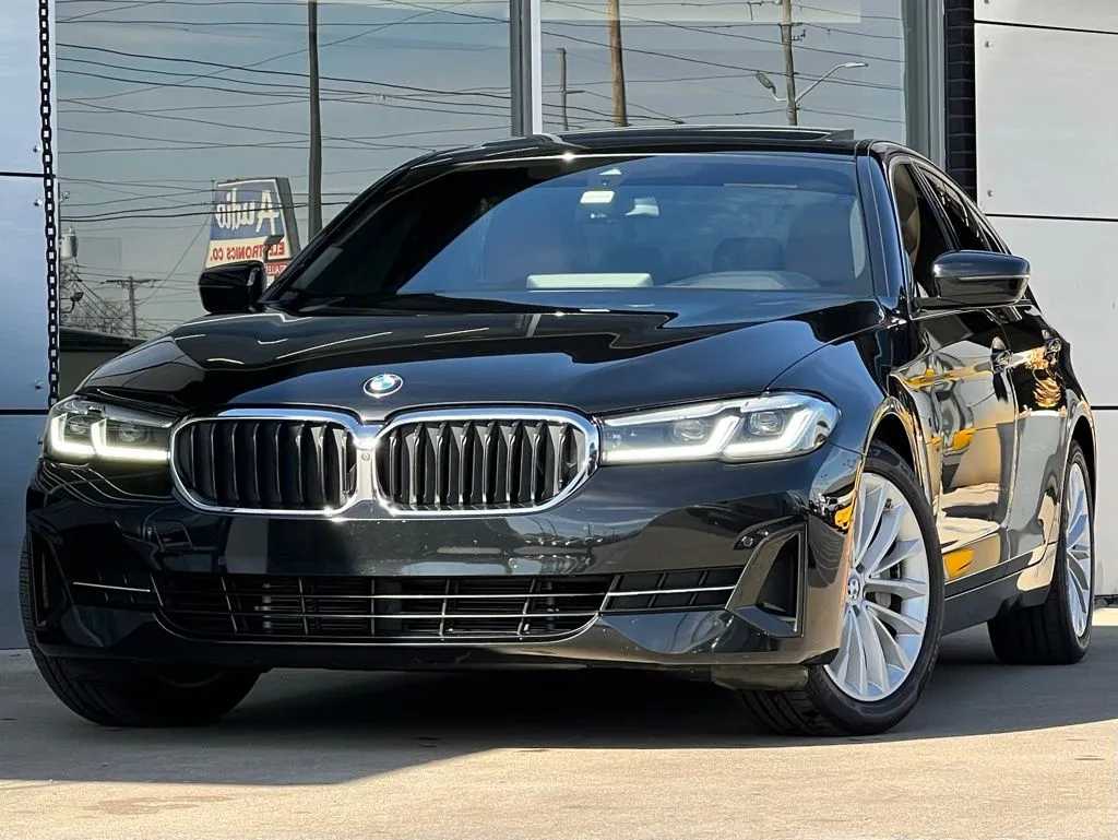 Black 2021 BMW 5 Series 530i for sale in Indianapolis, IN