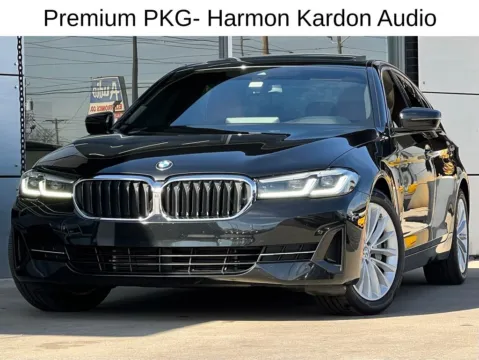 Black 2021 BMW 5 Series 530i for sale in Indianapolis, IN