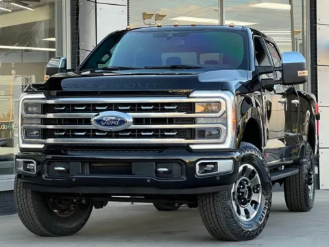 Black 2023 Ford F-250SD Platinum for sale in Indianapolis, IN