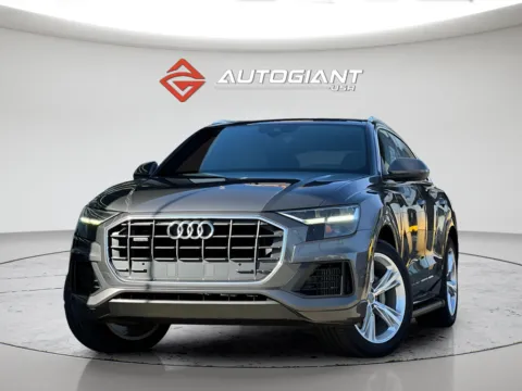 Beige 2019 Audi Q8 3.0T Premium for sale in Indianapolis, IN