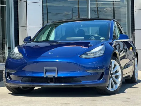 Blue 2018 Tesla Model 3 Long Range for sale in Indianapolis, IN