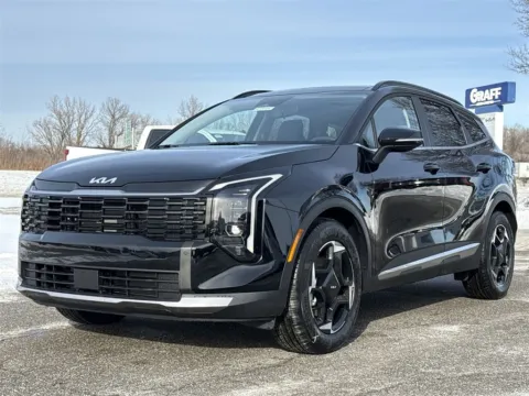 Black 2026 Kia Sportage EX for sale in Burns Harbor, IN