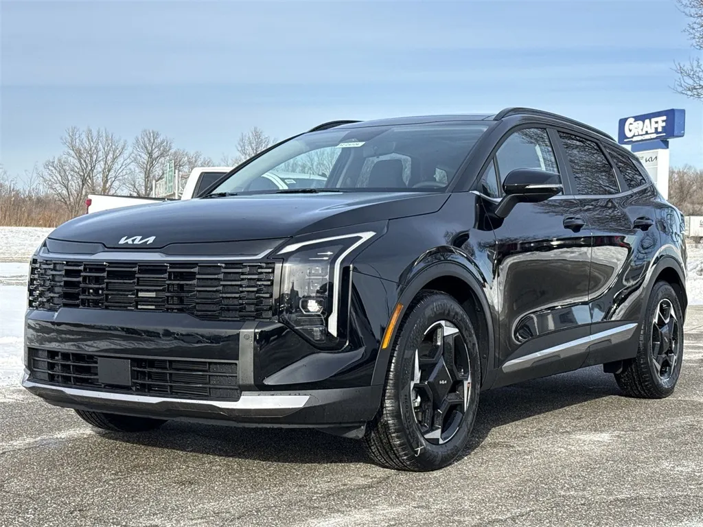 Black 2026 Kia Sportage EX for sale in Burns Harbor, IN