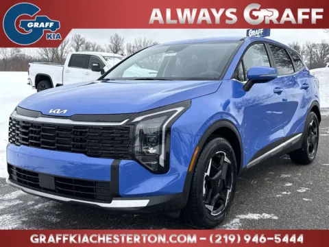Blue 2026 Kia Sportage EX for sale in Burns Harbor, IN