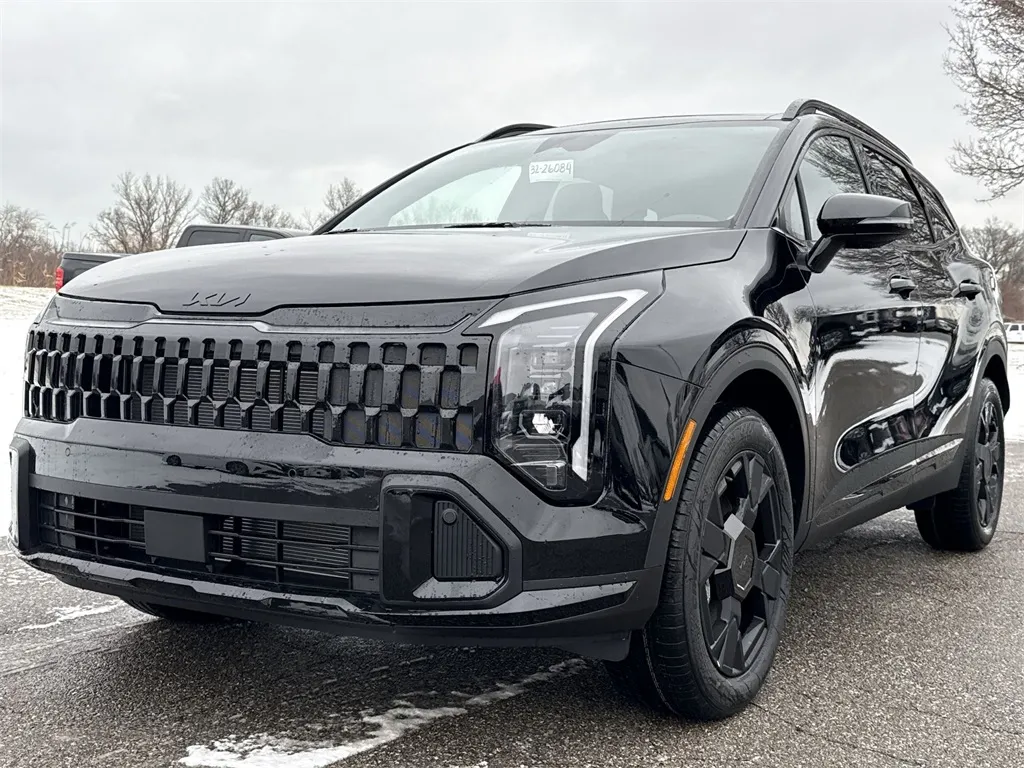 Black 2026 Kia Sportage X-Line for sale in Burns Harbor, IN