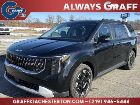 Black 2026 Kia Carnival EX for sale in Burns Harbor, IN