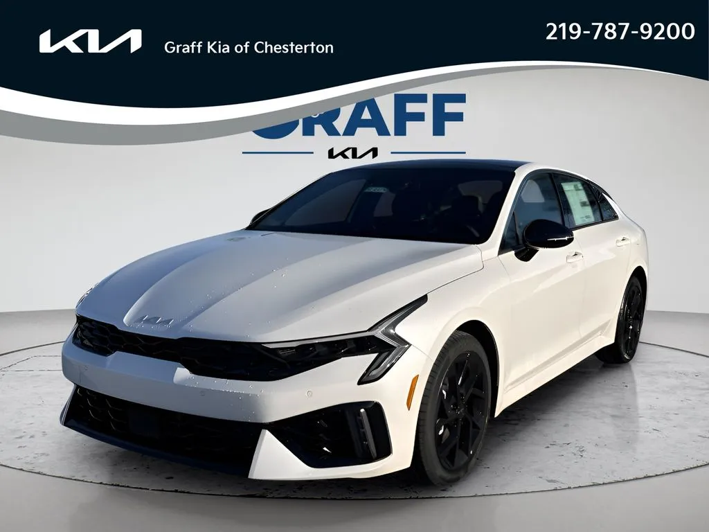 White 2026 Kia K5 GT-Line for sale in Burns Harbor, IN