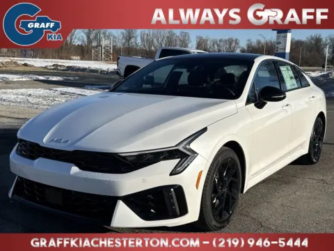 White 2026 Kia K5 GT-Line for sale in Burns Harbor, IN