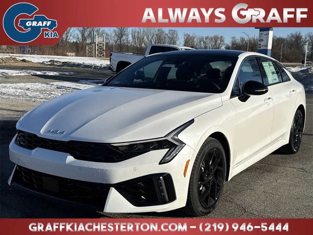 White 2026 Kia K5 GT-Line for sale in Burns Harbor, IN