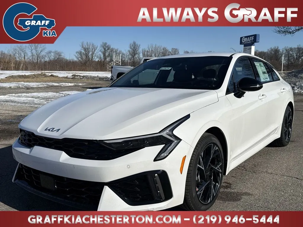 White 2026 Kia K5 GT-Line for sale in Burns Harbor, IN