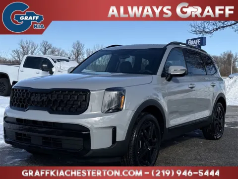 Gray 2025 Kia Telluride EX X-Line for sale in Burns Harbor, IN