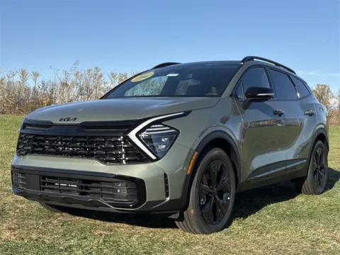 Green 2025 Kia Sportage Plug-In Hybrid X-Line Prestige for sale in Burns Harbor, IN